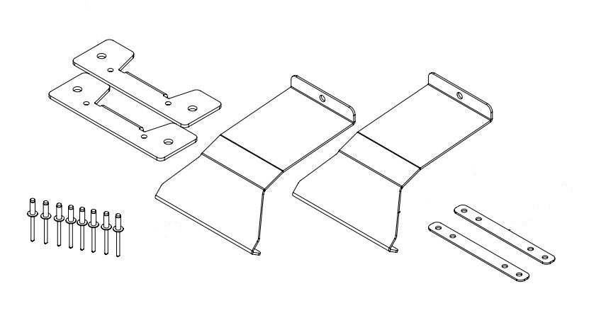 Product of Ecco Electronic Ez0021 Light Bar Mounting Kit