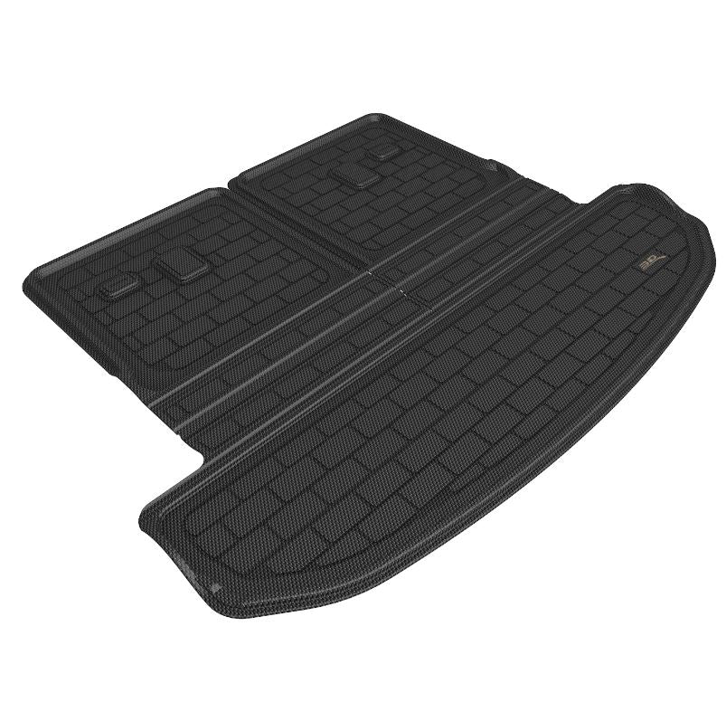 Product of 3D Mats M1KA0581309 Black Thermoplastic Rubber Of Carbon Fiber Texture To Back Of 3rd Seat Cargo Area Liner
