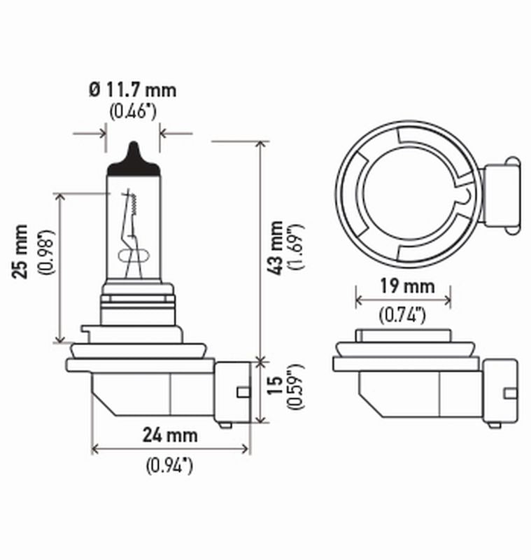 Hella H11sb Headlight Bulb||h11sb_1.Jpg||86||h57h11sb||2345003