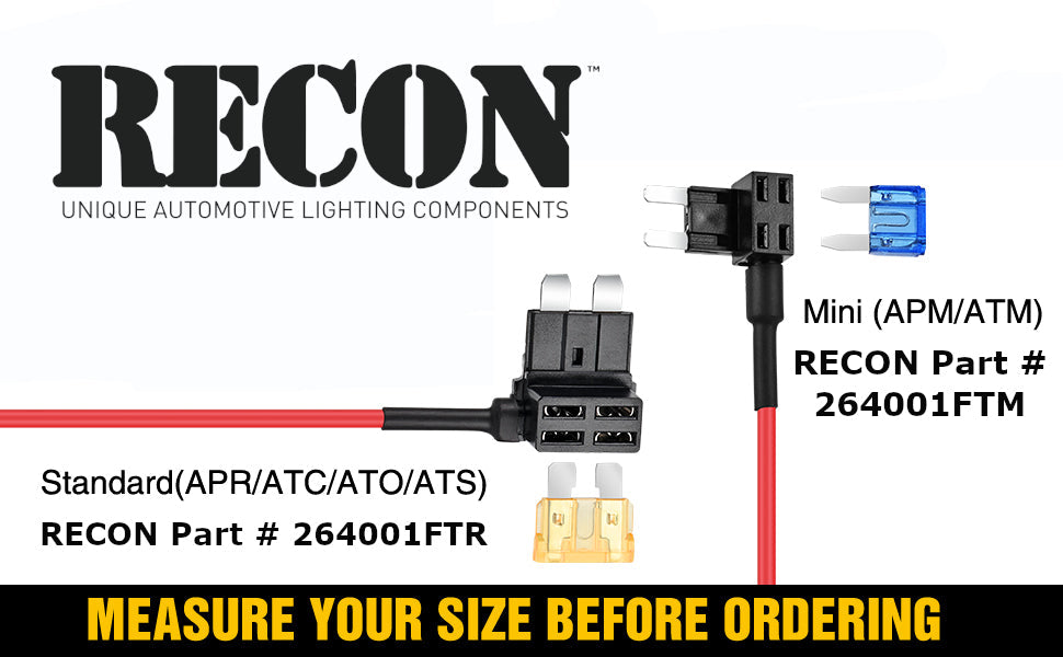Recon Accessories 264001ftr Fuse Block Tap||264001ftr_2.Jpg||87||r89264001ftr||1739156