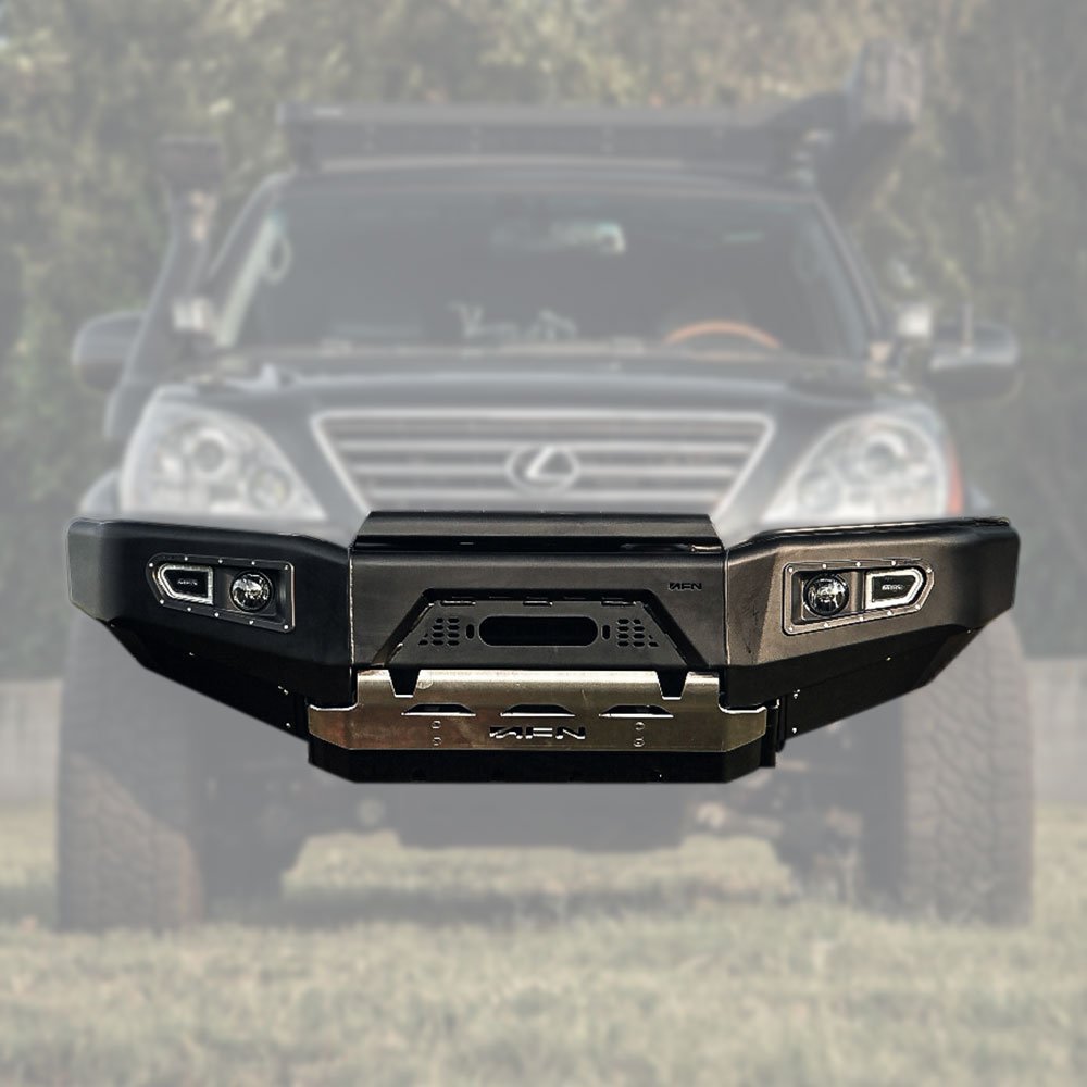 Product of Advanced Accessory Concepts 48002405 AFN4x4 Steel Powder Coated Bumper