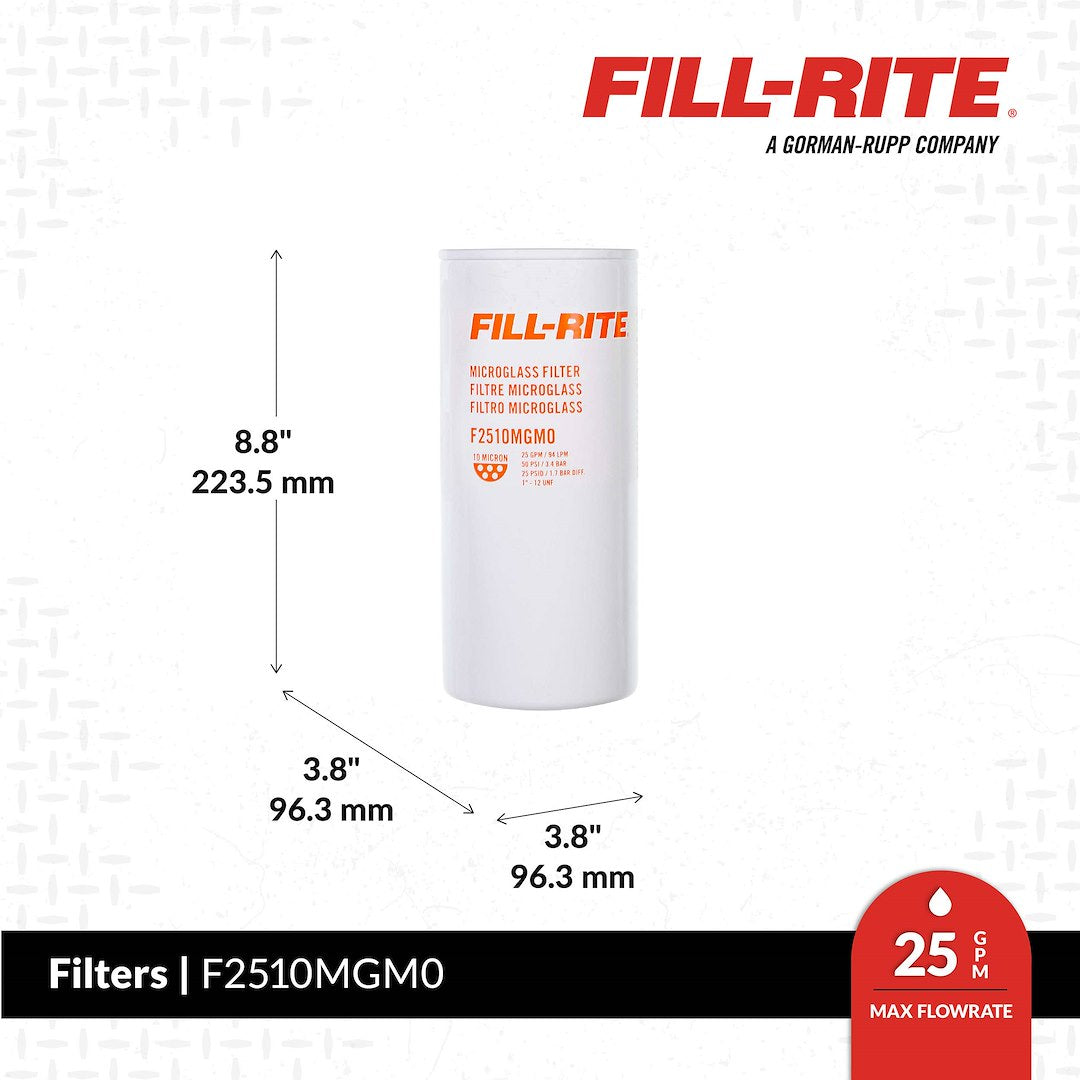 Product of Fill-Rite F2510mgm0 Liquid Transfer Tank Pump Filter