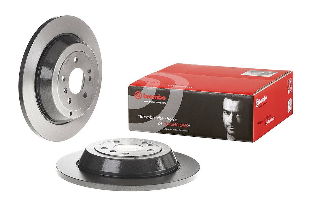 Product of Brembo 08R10111C02 Solid 1 Piece Brake Rotor