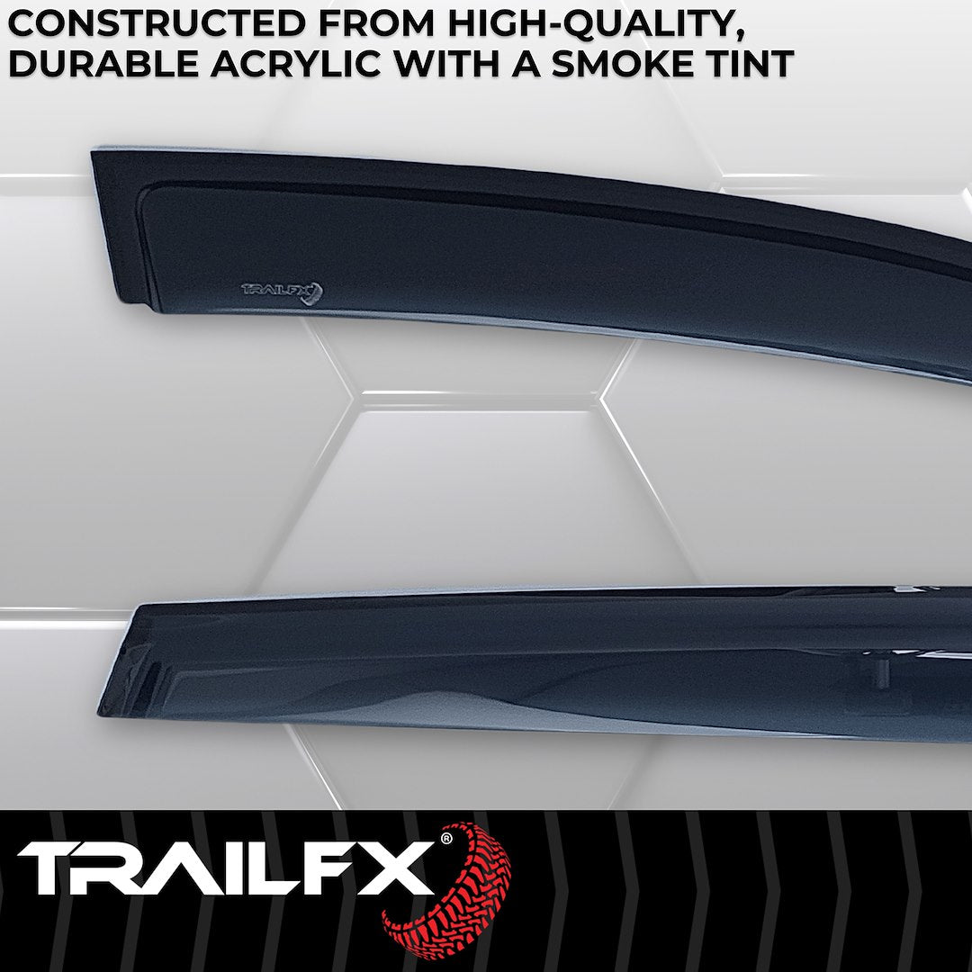Product of TrailFX 4269H Outside Channel Rainguard