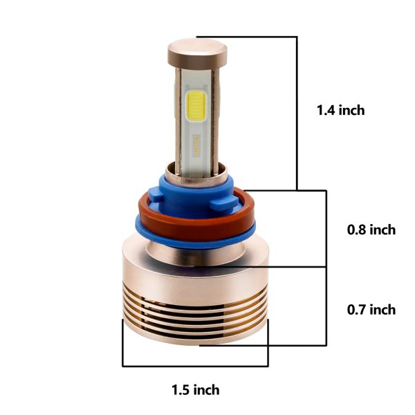 Product of Race Sport Lighting H11led4s Headlight Bulb - Led