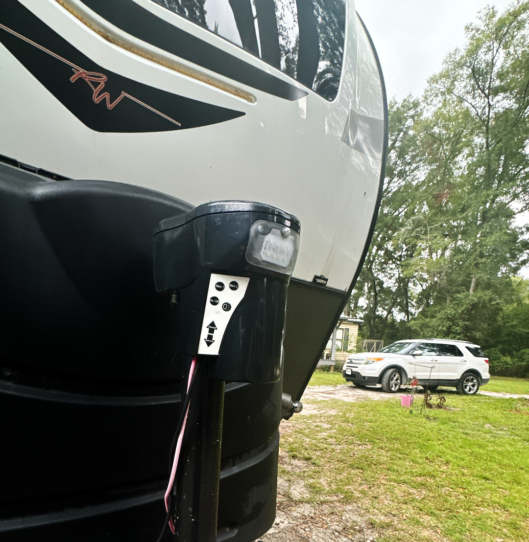 Product of Ultra-Fab Products 38-944055 5500 Pound Electric Trailer Tongue Jack