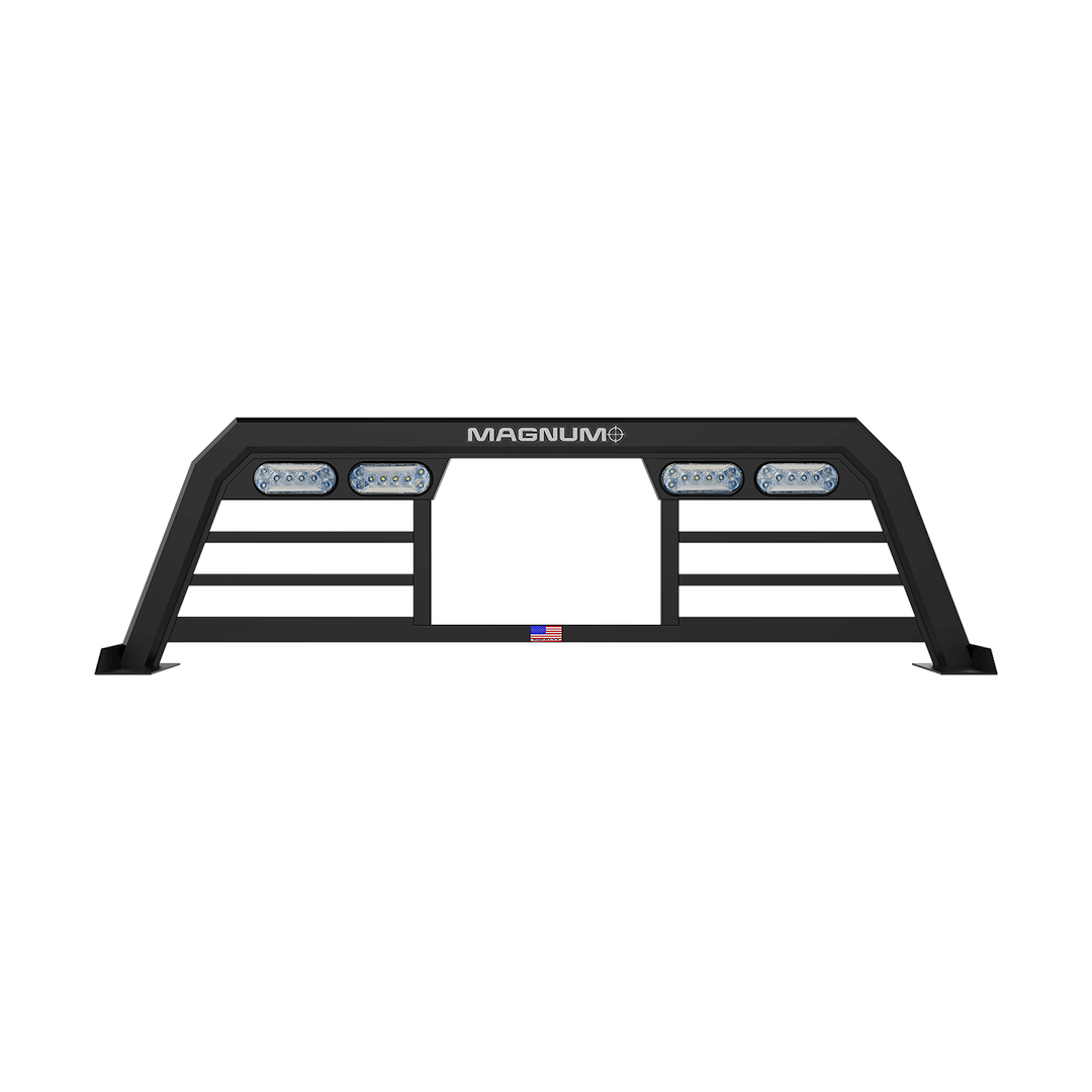 Magnum Truck Racks 407lpbra1nb Headache Rack||407lpbra1nb.Png||85||mtr407lpbra1n||1697125