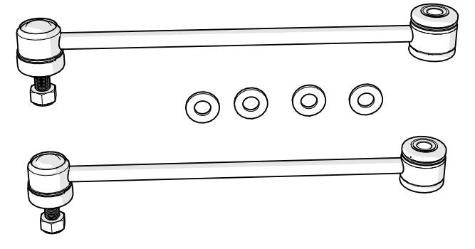 Product of Teraflex 1754500 Stabilizer Bar Link Kit
