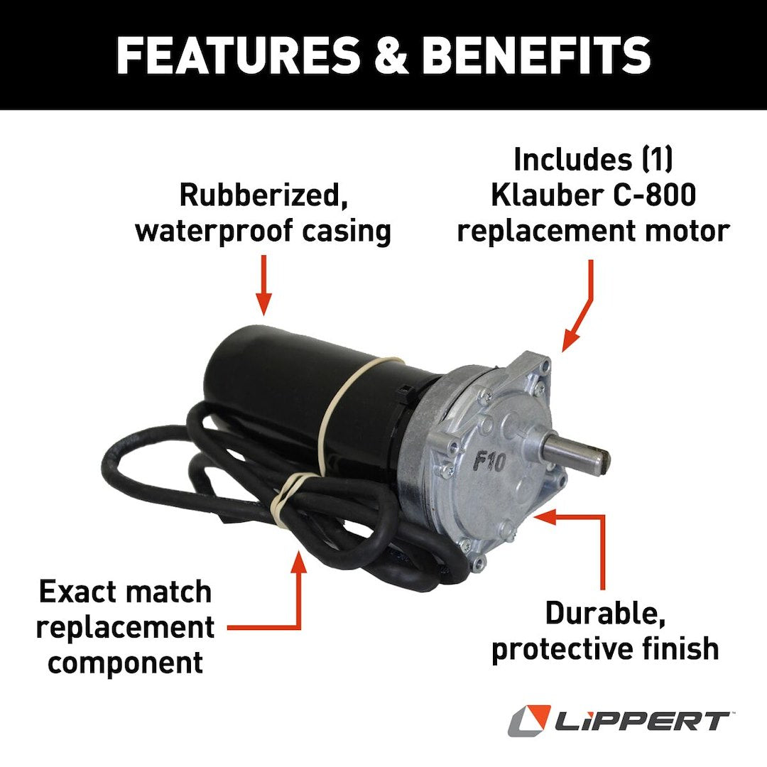 Product of Lippert Components 138445 Trailer Stabilizer Jack Stand Motor