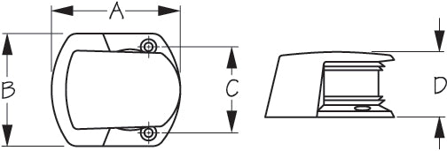 Product of Sea Dog 400155-1 Deck Light