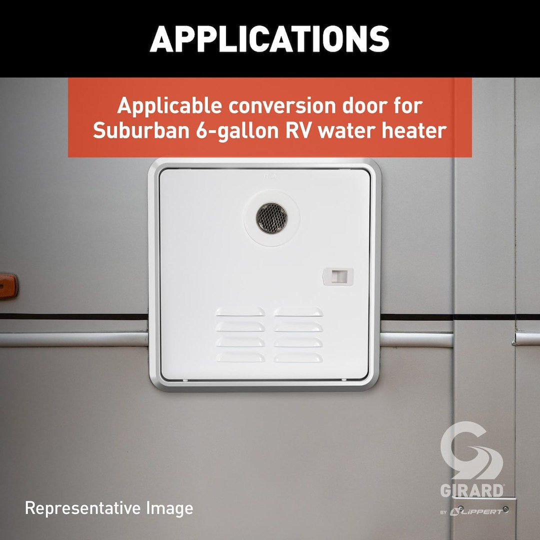 Product of Lippert Components 2gwhdas10 Water Heater Access Door