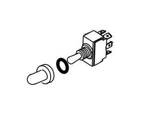 Product of Barker Mfg. 736-0009 Trailer Tongue Jack Switch