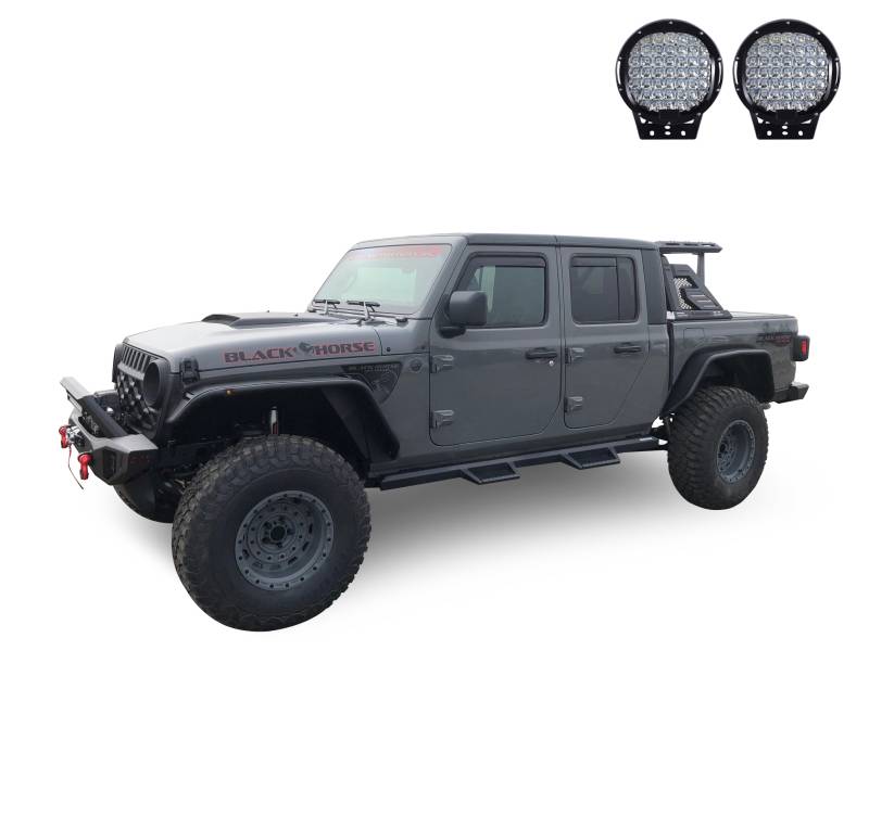 Product of Black Horse Offroad AR2-09BA3-PL69B  Truck Bed Bar