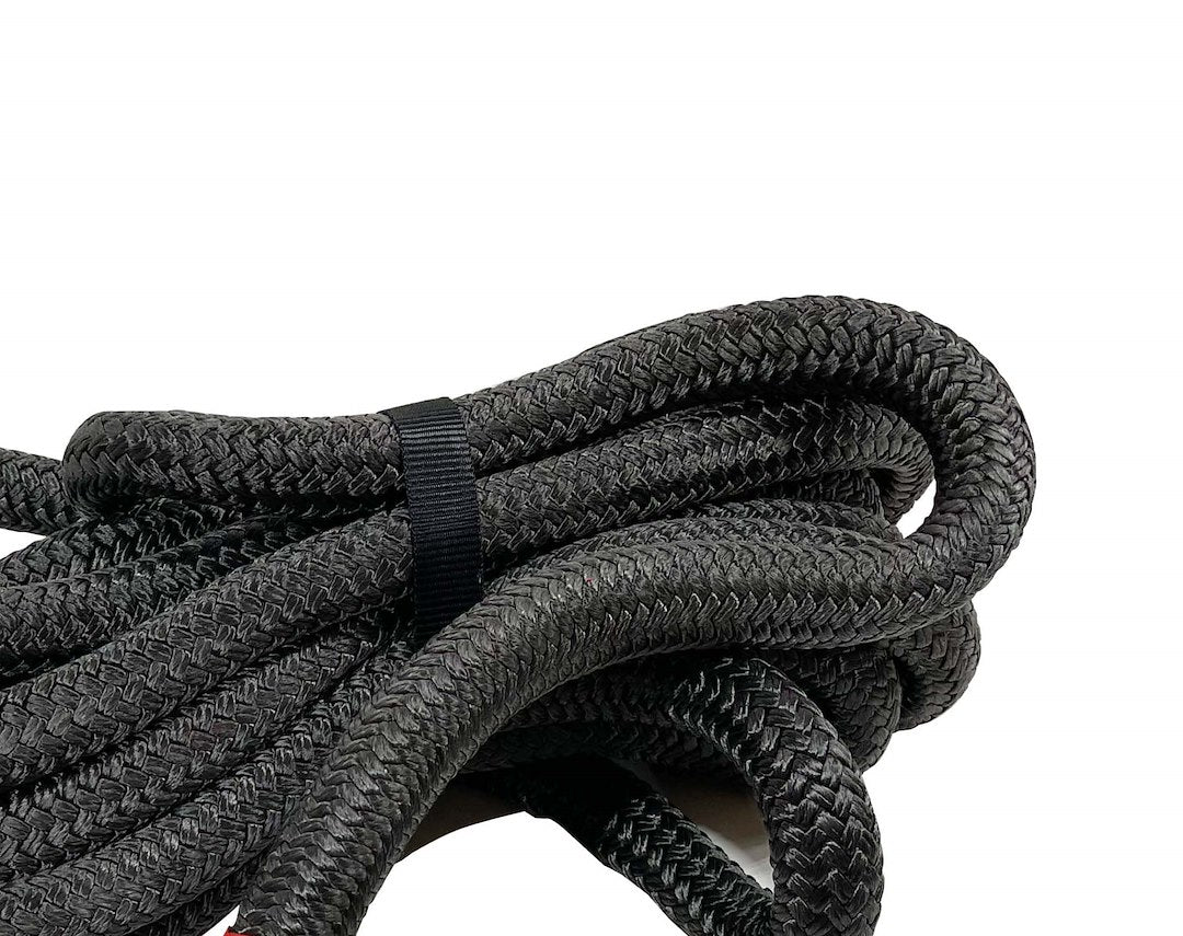 Product of Overland Vehicle Systems 19009916 Recovery Strap 30 Feet Black/ Gray