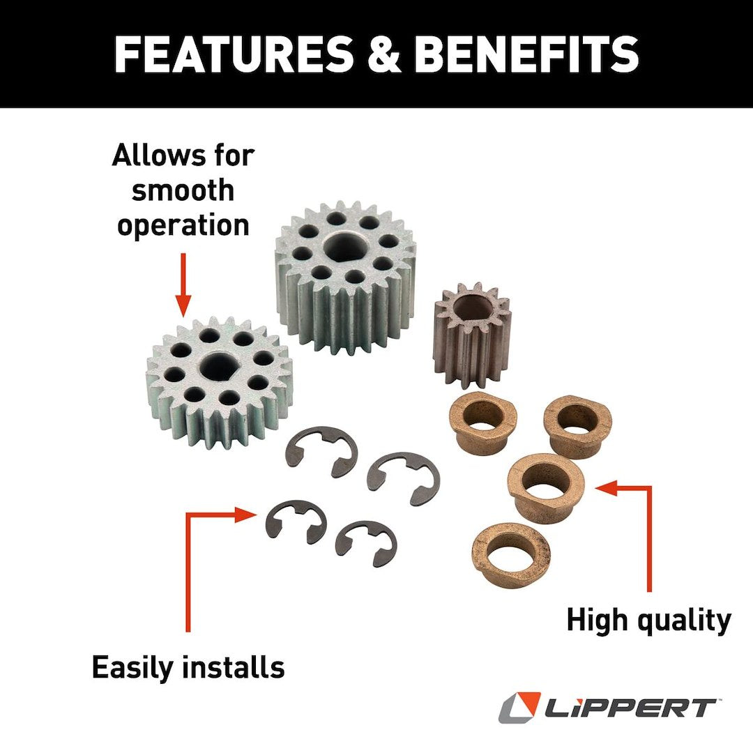 Product of Lippert Components 353964 Awning Drive Head