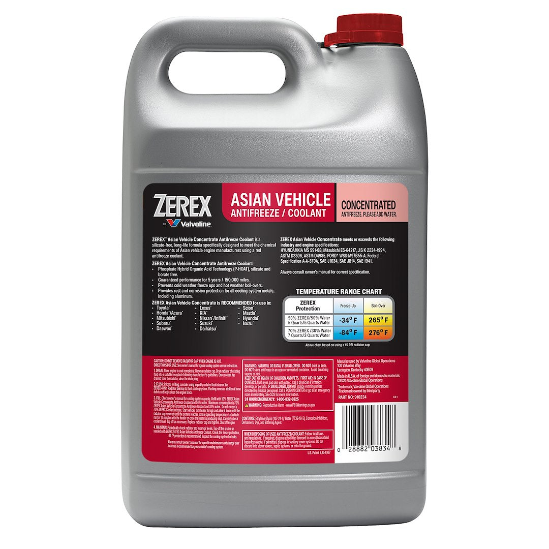 Zerex 910234 Engine Coolant||910234_1.Jpg||86||z22910234||2474433