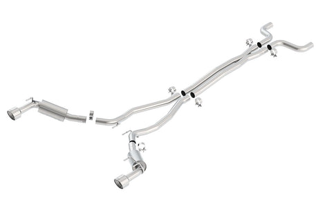 Product of Borla 140280 S-Type Cat Back System Dual Exhaust System Kit