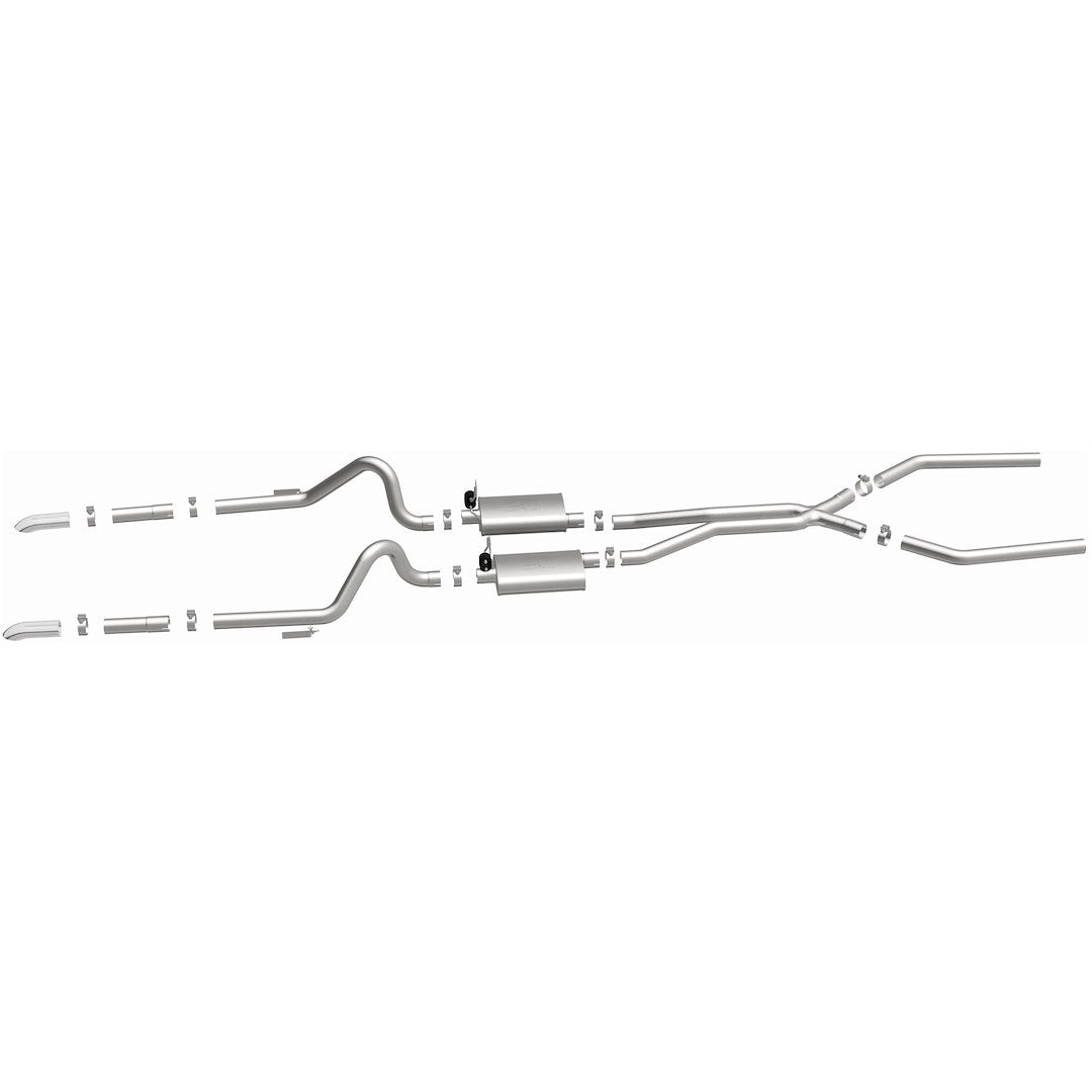 Product of Magnaflow Performance 15815 Exhaust System Kit Cat-Back System Dual Exhaust System Kit