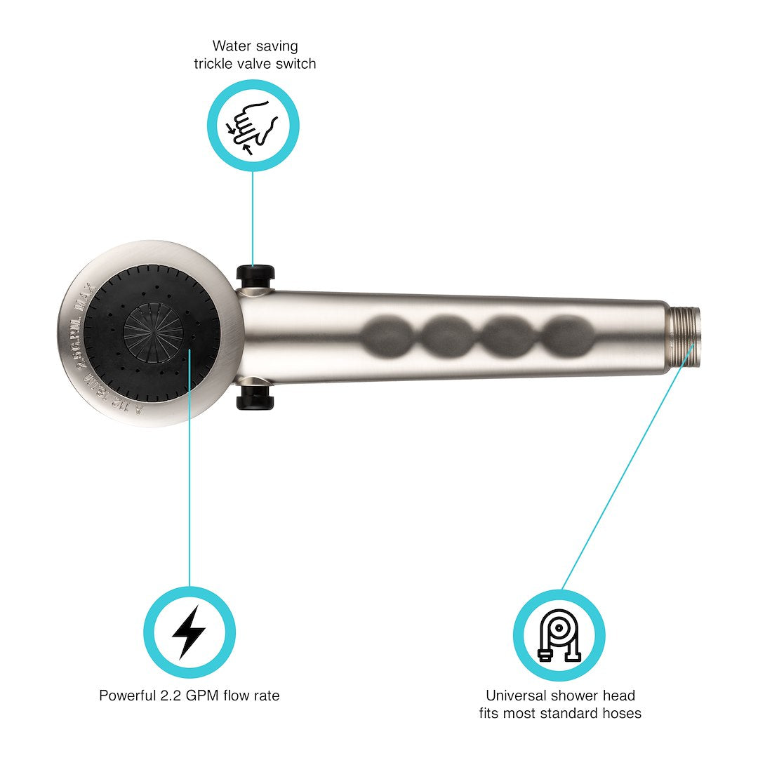 Dura Faucet Df-Sa135-Sn Shower Head||df-Sa135-Sn.Jpg||86||d6udfsa135sn||873849