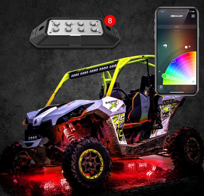 Product of Xk Glow Xk-Rock-Adv Rock Light