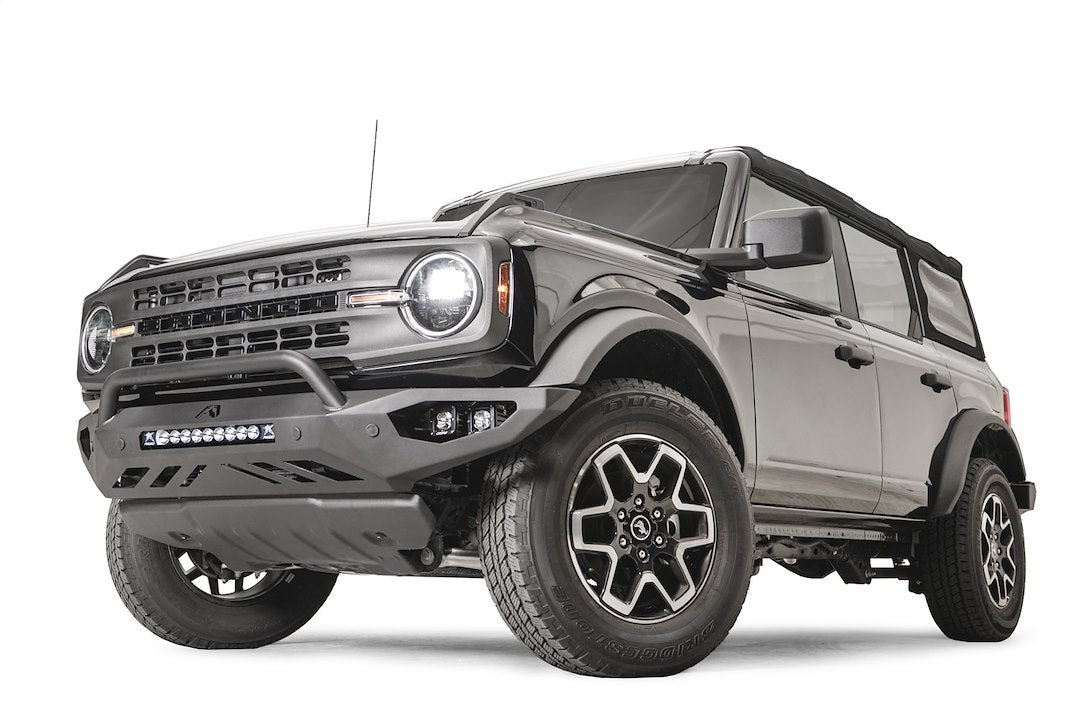 Product of Fab Fours FB21-D5252-1 Vengeance Steel Matte Powder Coated Bumper