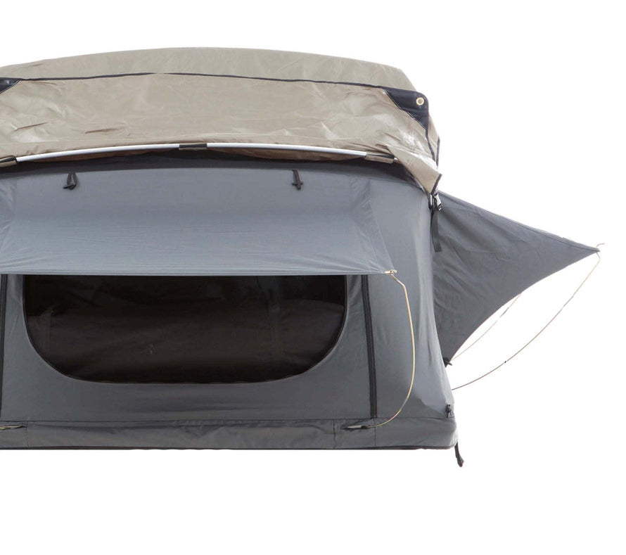 Product of Overland Vehicle Systems 18139936 Vehicle Rooftop Polyester Cotton Canvas Tent Sleeps 3 Adults