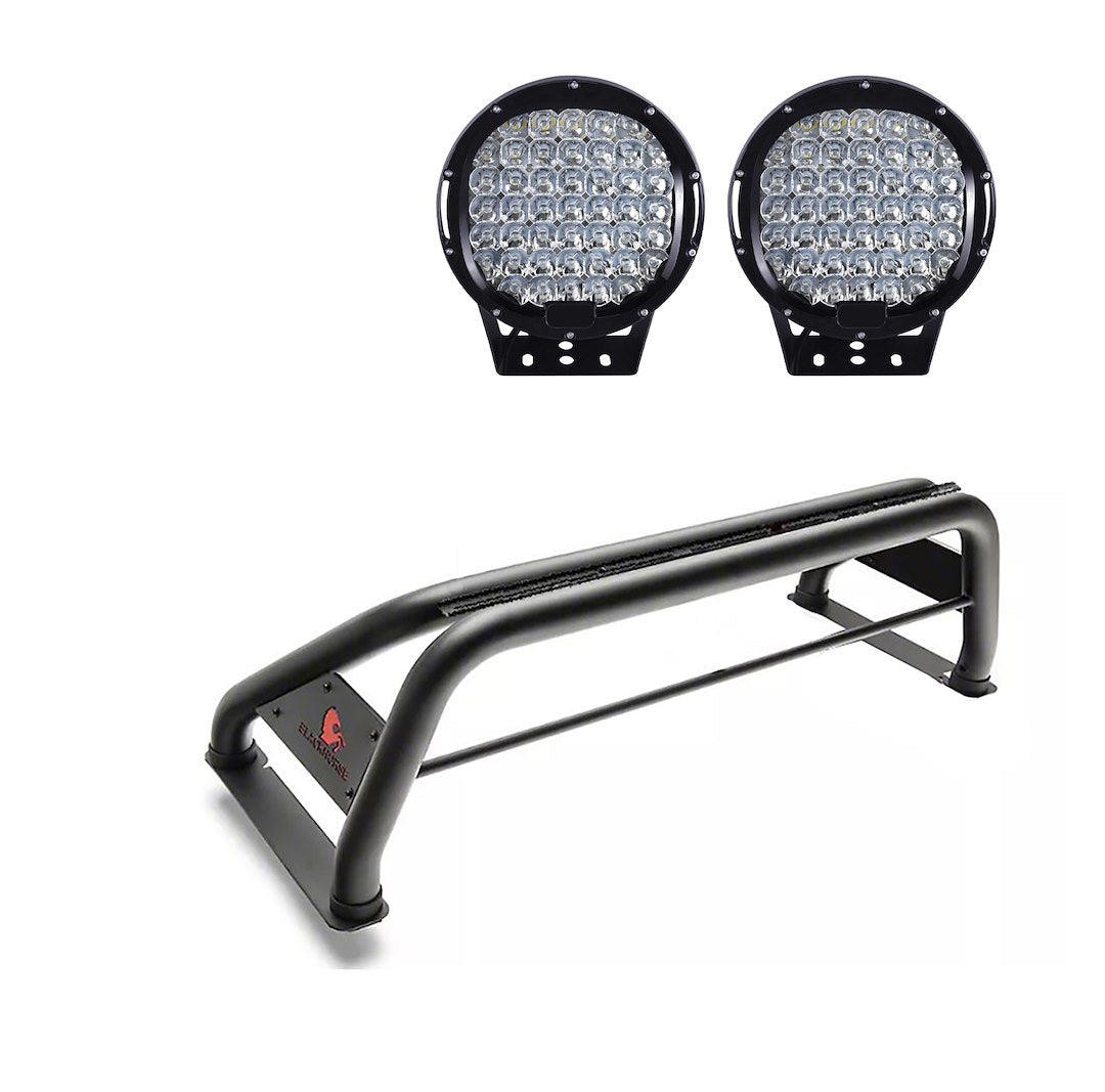 Product of Black Horse Offroad RB003BK-PL69B  Truck Bed Bar