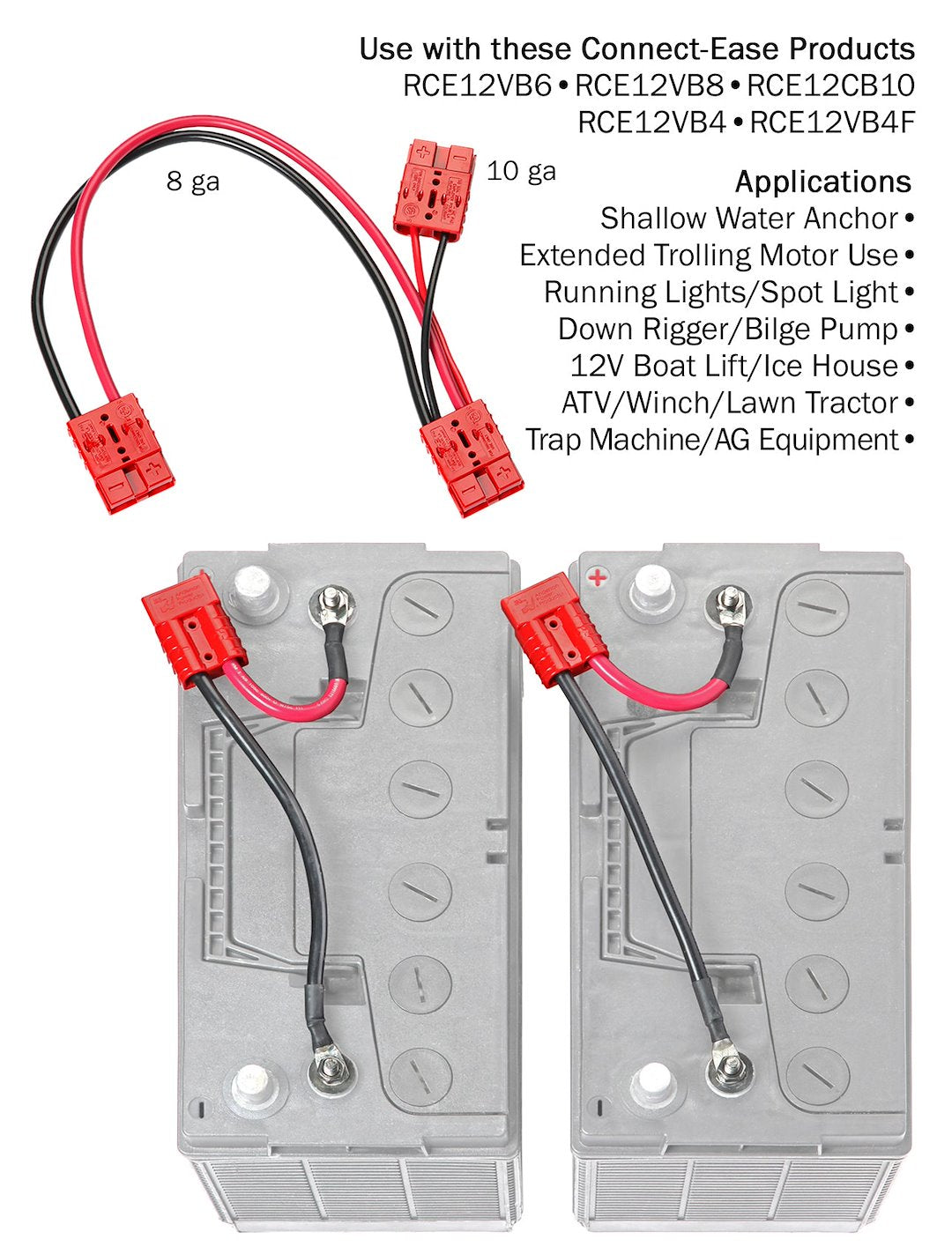 Product of Connect-Ease Rce12vbpk Battery Connection Harness