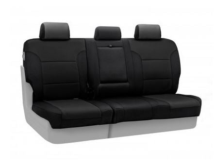 Product of Coverking SPC371 Custom Red Center/ Black Sides Neoprene Seat Cover