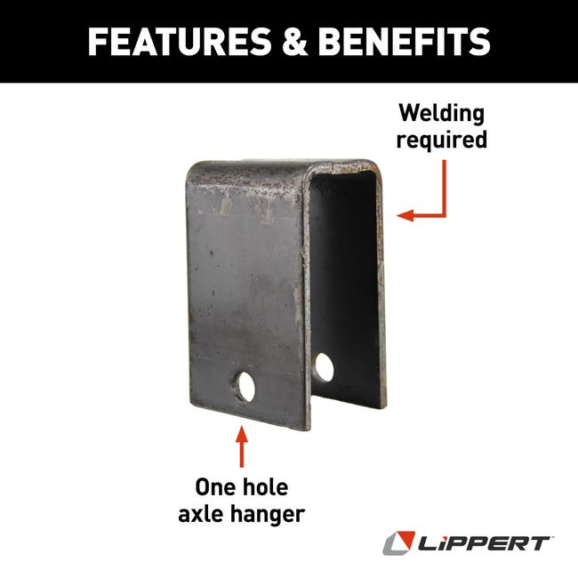 Product of Lippert Components 106185 Trailer Axle Leaf Spring Seat