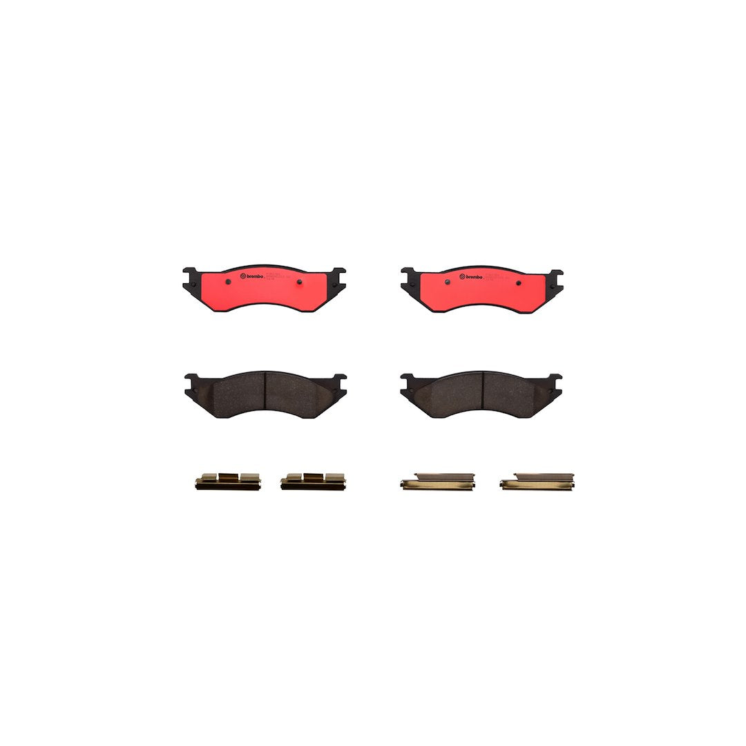 Brembo P18019n Brake Pad||||86||brmp18019n||2008979