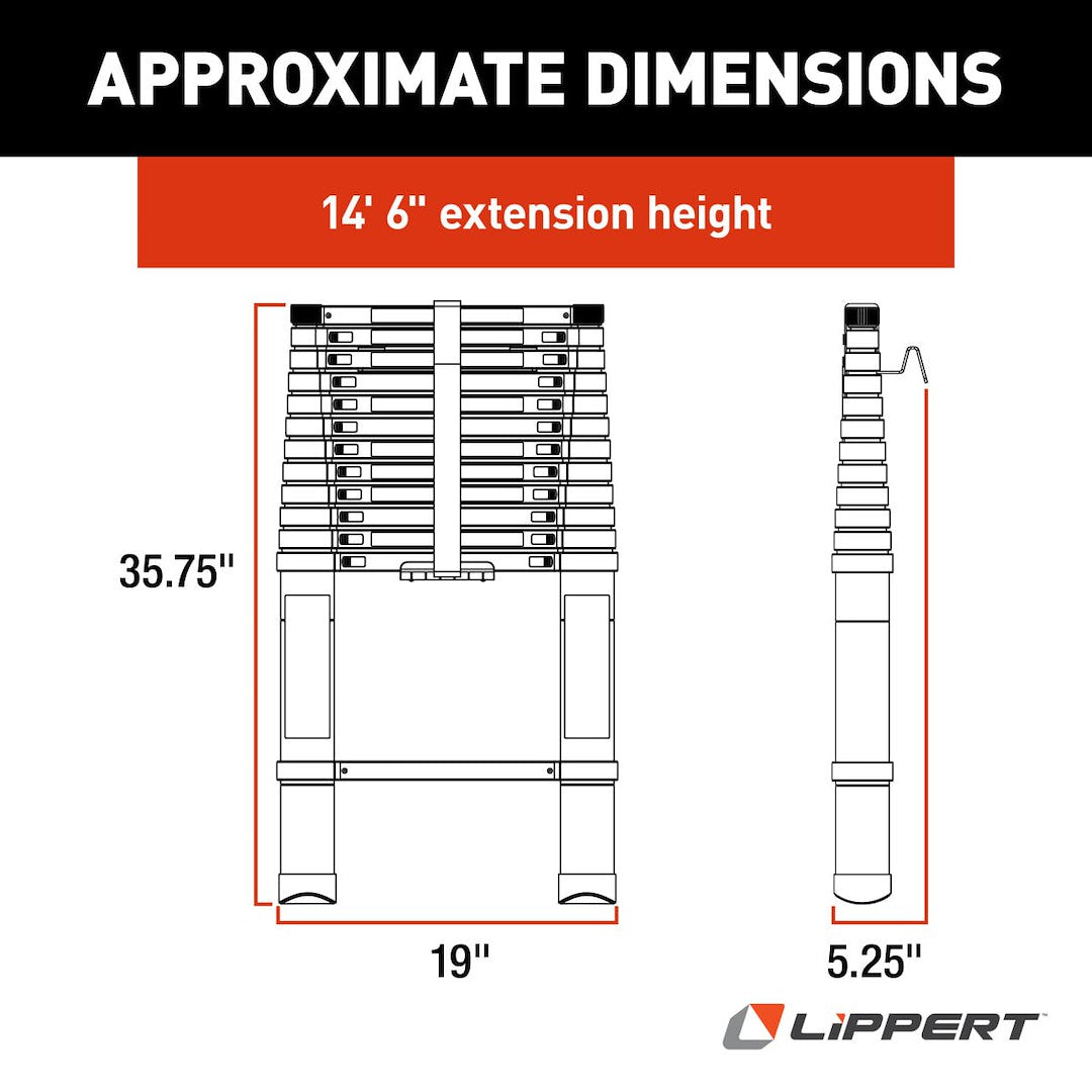 Product of Lippert Components 2021126697 Utility Ladder