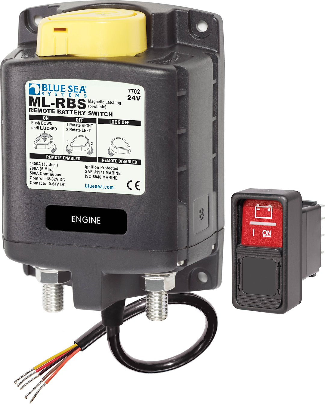 Blue Sea 7702-Bss Battery Disconnect Switch||7702-Bss.Jpg||85||b6z7702bss||1245825