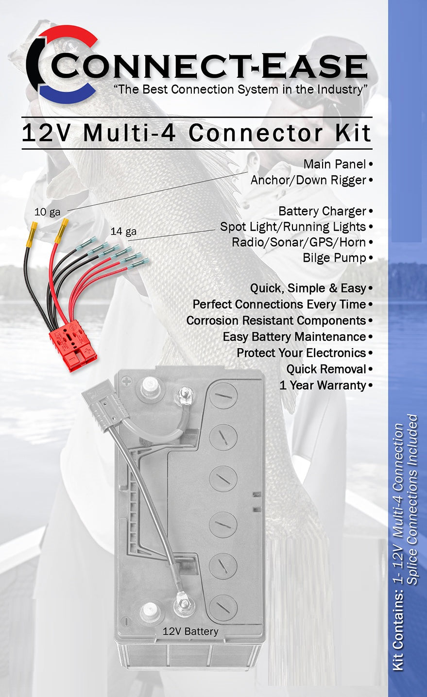 Product of Connect-Ease Rce12vb4 Battery Connection Harness