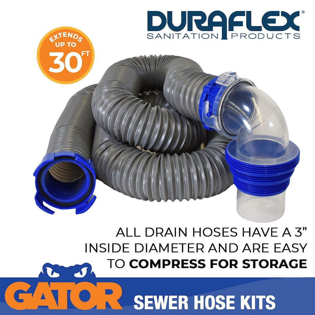Product of Duraflex 22007 30 Feet Gray Sewer Hose Yes