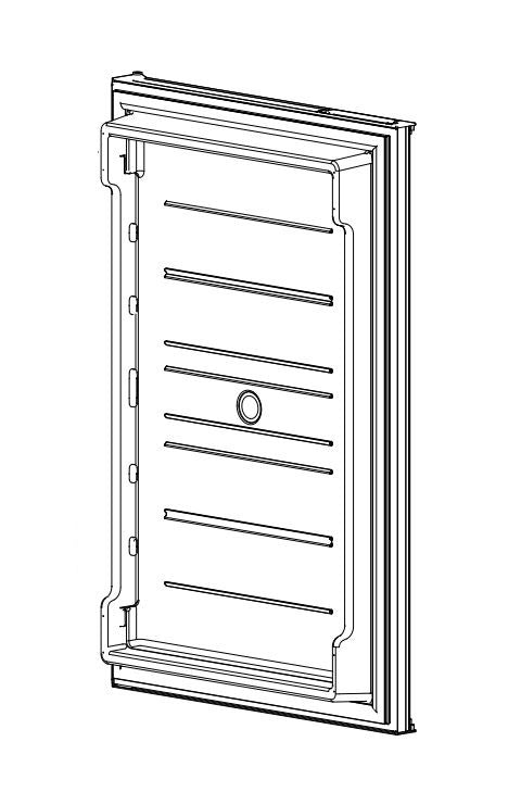 Thetford/ Norcold 50831 Refrigerator Door||638534_Diagram.Jpg||85||dca50831||1788045