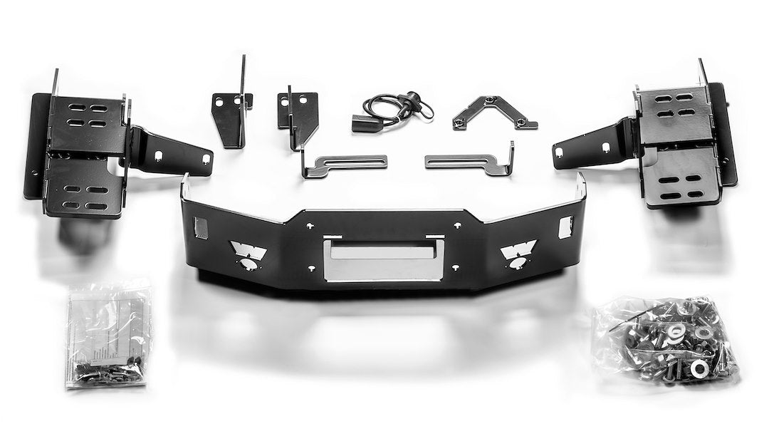 Warn 107168 Winch Mount||107168 - Superduty_Hiddenkit_Bracket.Jpg||86||w36107168||1606117