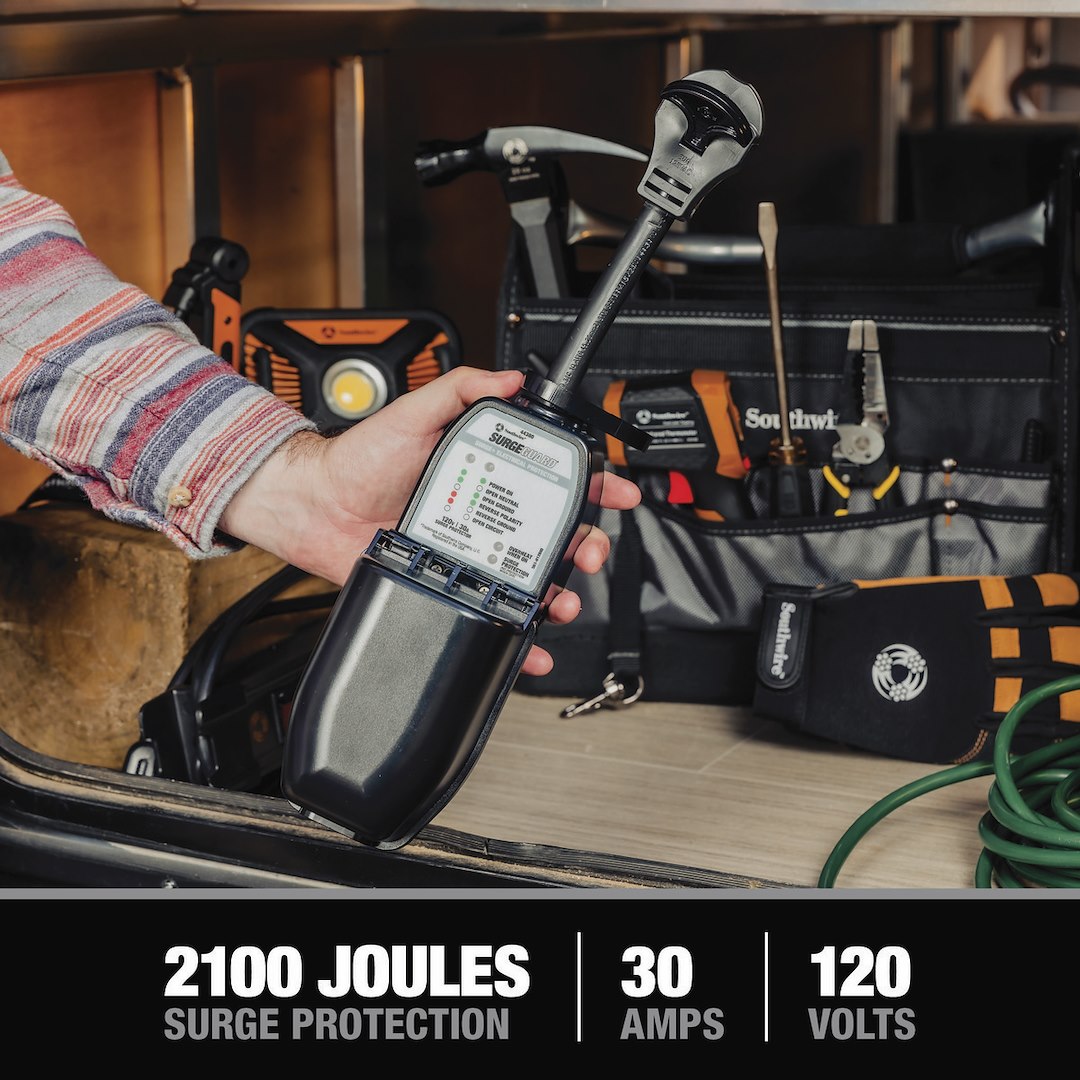 Product of SouthWire Corp. 44380 120 Volt 30 Amp Surge Protector