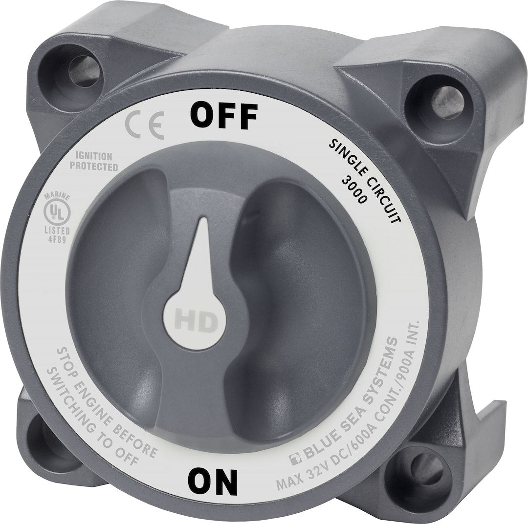 Blue Sea 3000-Bss Battery Disconnect Switch||3000-Bss.Jpg||85||b6z3000bss||935541