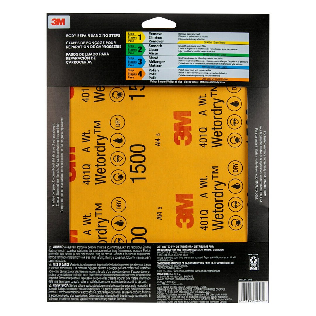 Product of 3m 32023 Sandpaper