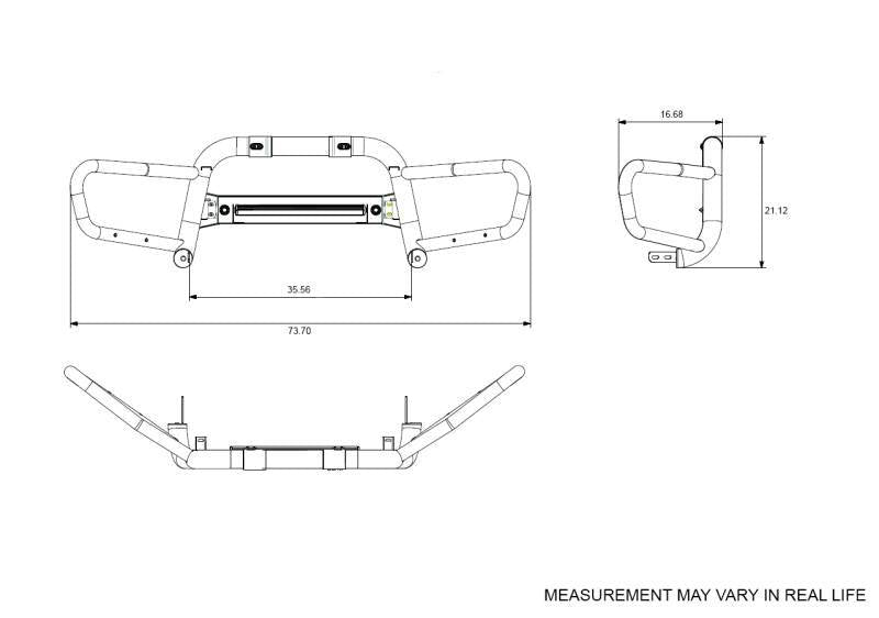 Black Horse Offroad Bfrf05 Bull Bar||bfrf05_9.Jpeg||93||blkbfrf05||2238217