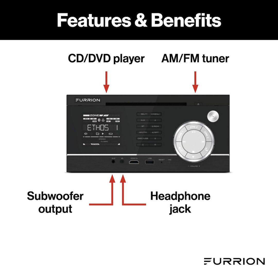 Product of Furrion Llc Dv1230-Bl Radio