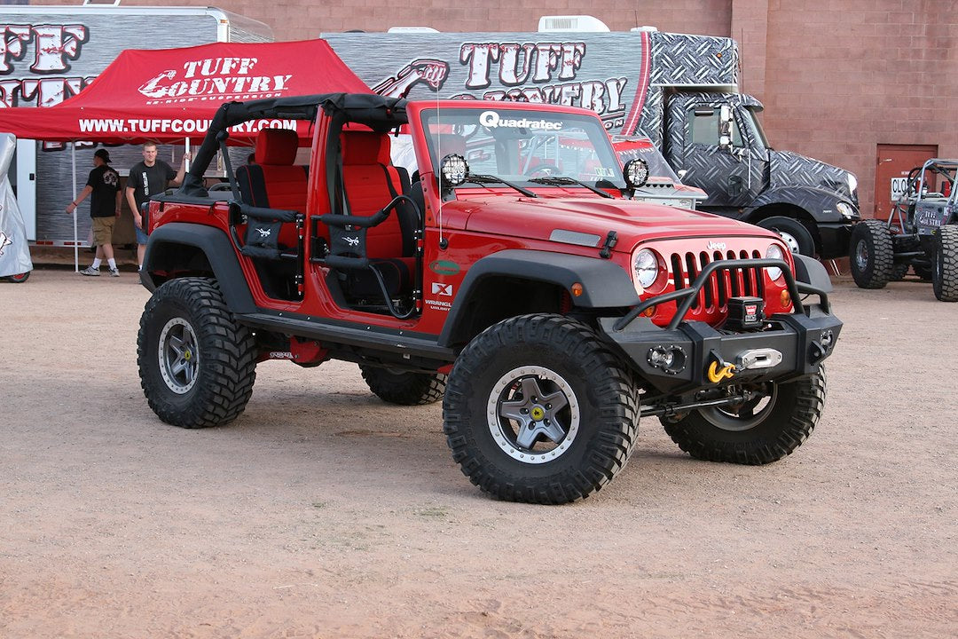 Product of Fab Fours JK07-B1850-1 Lifestyle ™ Steel Matte Powder Coated Bumper