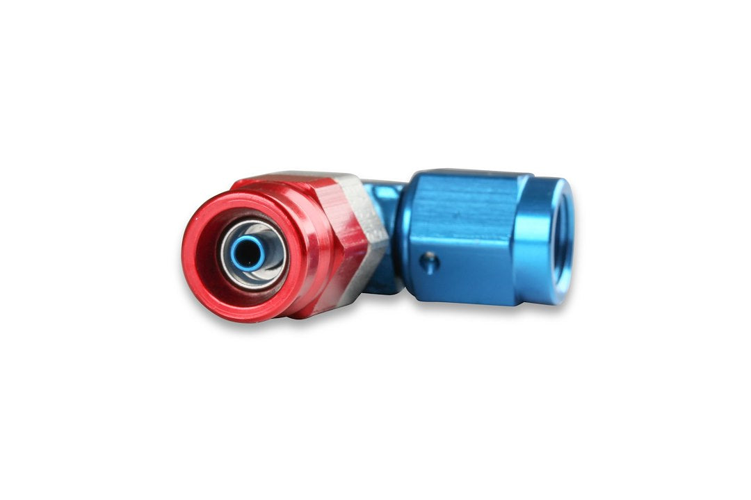 Product of Earl's Plumbing Speed-Seal ™ 609033ERL Female Swivel 3/16 Inch (-3 AN) Blue/ Red