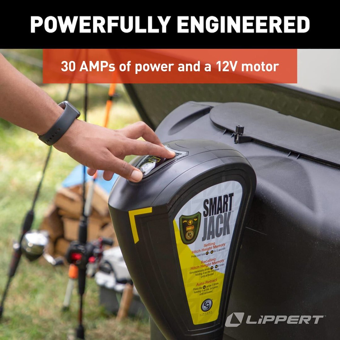 Product of Lippert Components 643589 3500 Pound Electric Trailer Tongue Jack