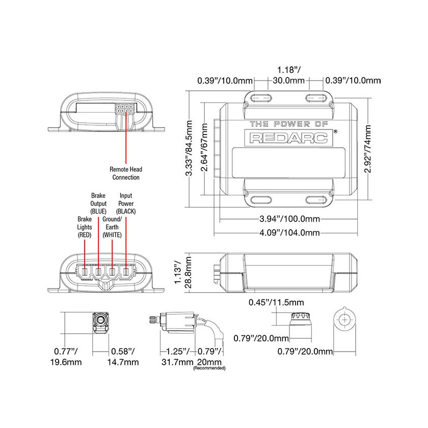 Product of Redarc Ebrh-Accv3-Na Trailer Brake Control