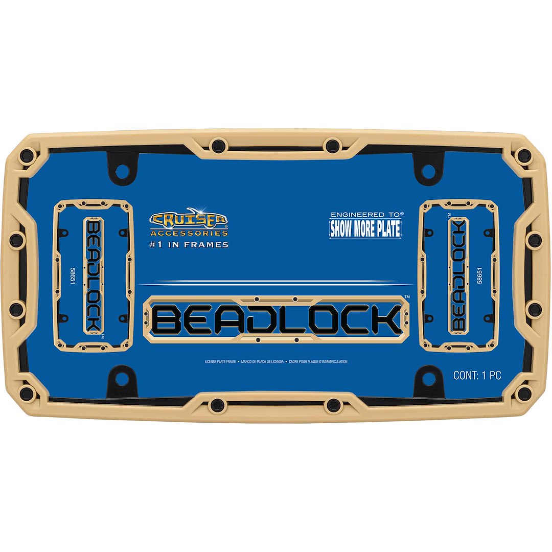 Cruiser 58651 License Plate Frame||58651_2.Jpg||87||c3458651||1718894