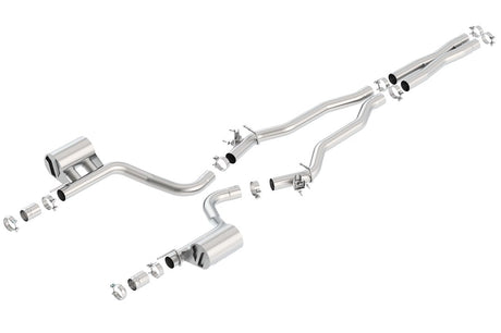 Product of Borla 140648 ATAK ® Series Cat Back System Dual Exhaust System Kit