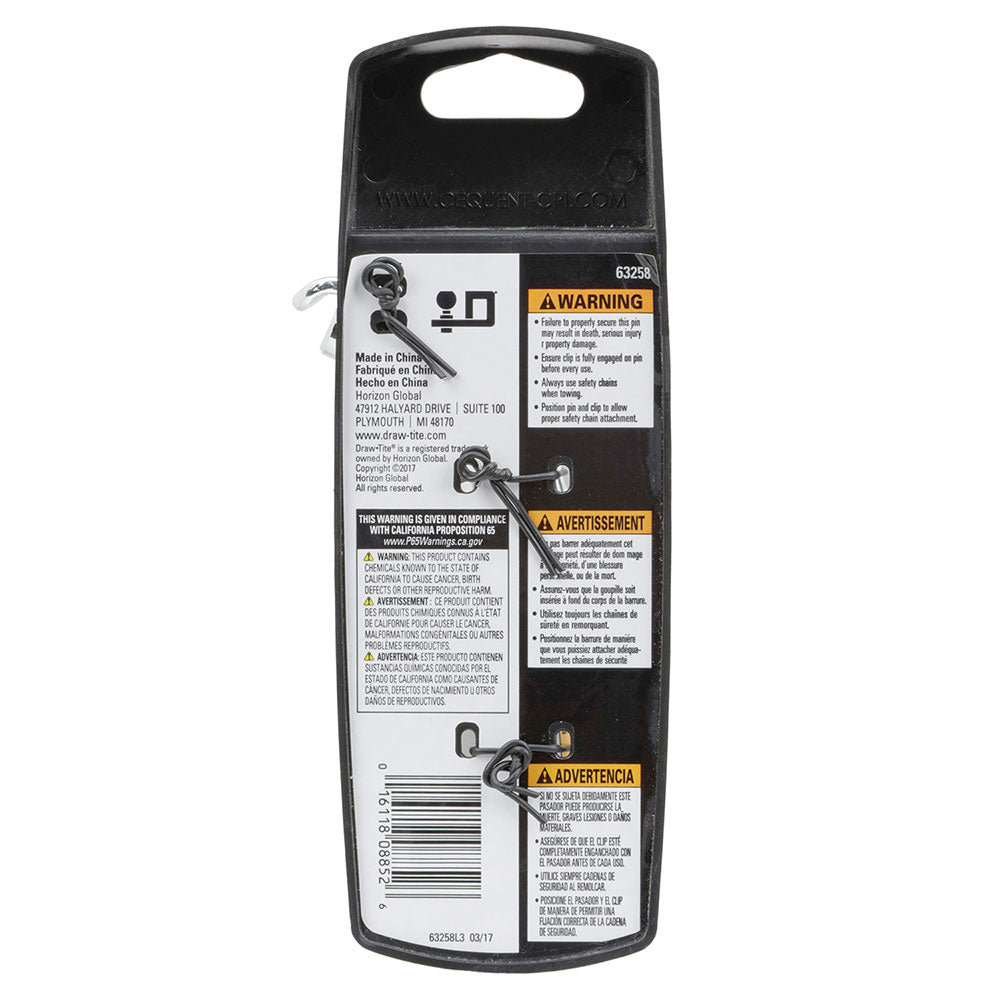 Product of Draw-Tite 63258 Trailer Hitch Pin