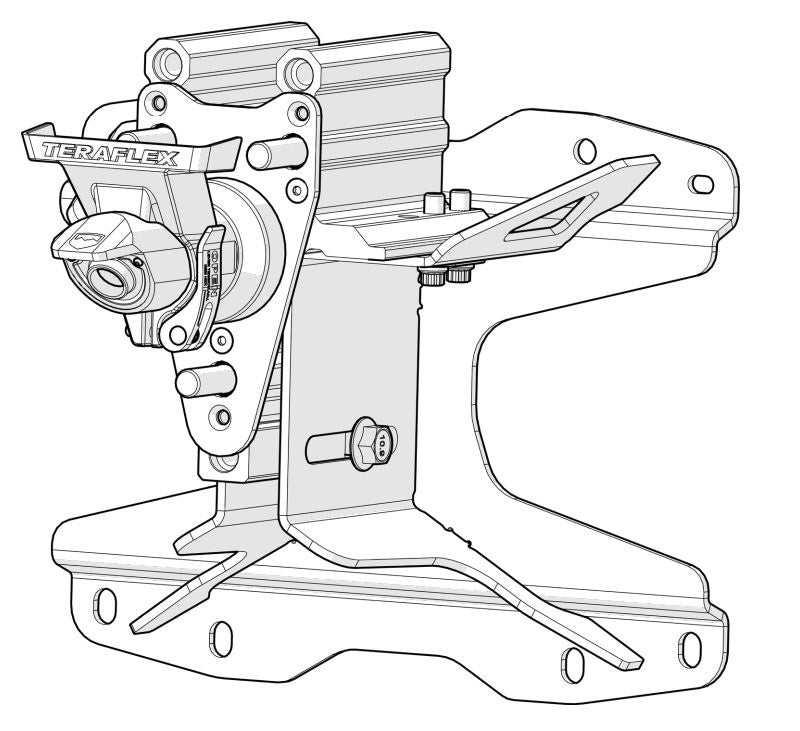 Product of Teraflex 4838910 Spare Tire Carrier